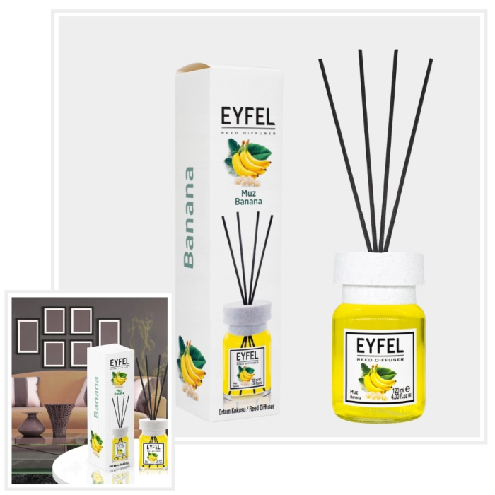 BANAN EYFEL - Zapach do domu Patyczki 120ml