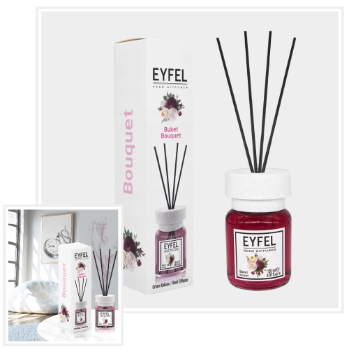 BUKIET KWIATÓW EYFEL - Zapach do domu Patyczki 120ml