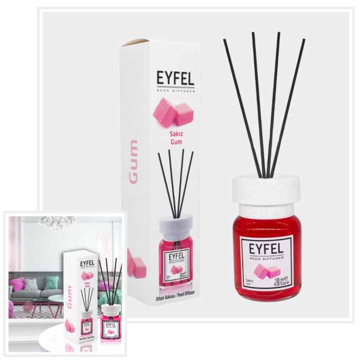 GUMA BALONOWA EYFEL - Zapach do domu Patyczki 120ml