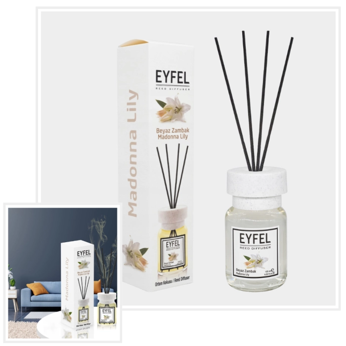 LILIA BIAŁA EYFEL - Zapach do domu Patyczki 120ml