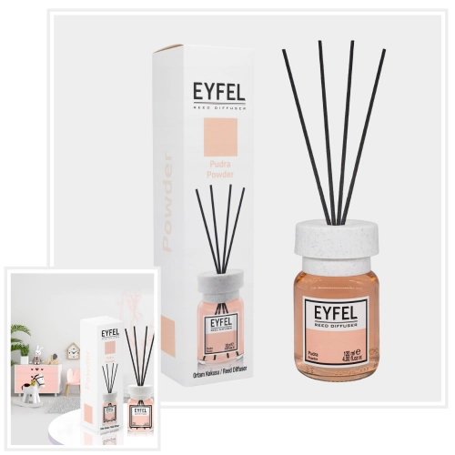 PUDER EYFEL - Zapach do domu Patyczki 120ml