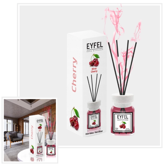 WIŚNIA EYFEL - Zapach do domu Patyczki 120ml