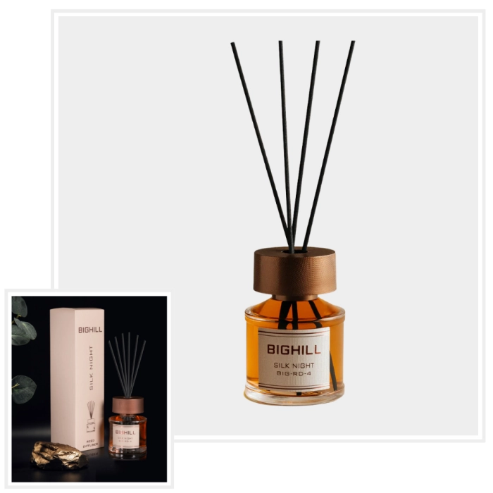 SILK NIGHT BIGHILL - Niszowy zapach do domu Patyczki 120ml