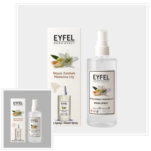 LILIA BIAŁA EYFEL - Odświeżacz Powietrza Spray 400ml