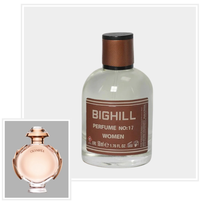 EYFEL Perfumy N-017 WOMEN (ver. BIGHILL) - inspiracja zapachu PACO RABANNE Olympéa - EDP