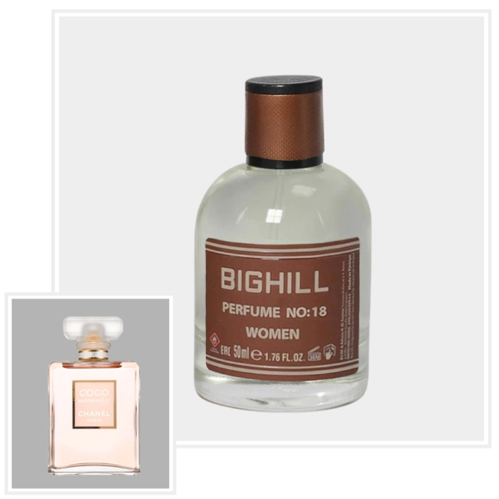 EYFEL Perfumy N-018 WOMEN (ver. BIGHILL) - inspiracja zapachu CHANEL Coco Mademoiselle - EDP