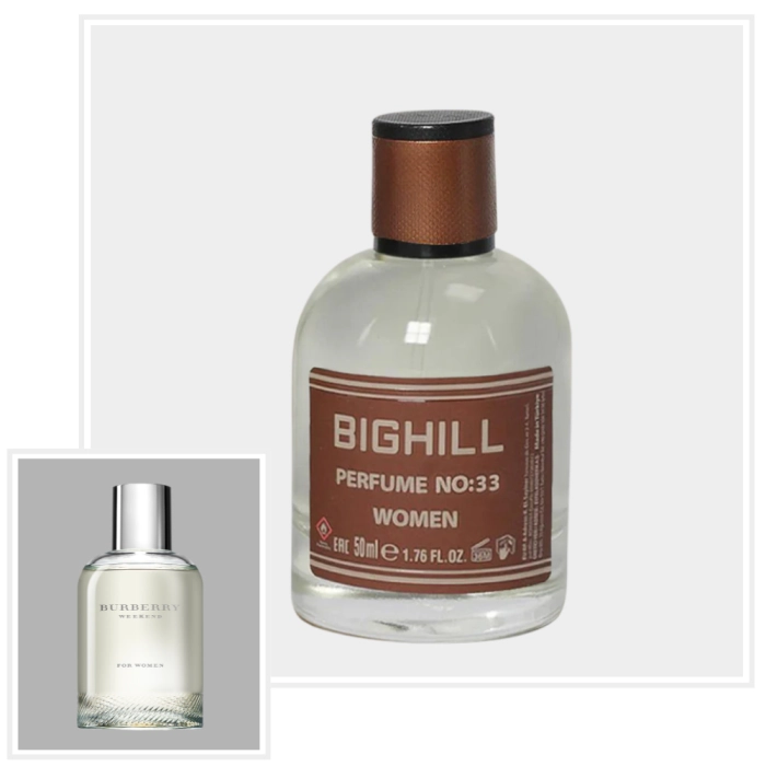 EYFEL Perfumy N-033 WOMEN (ver. BIGHILL) - inspiracja zapachu BURBERRY Weekend - EDP