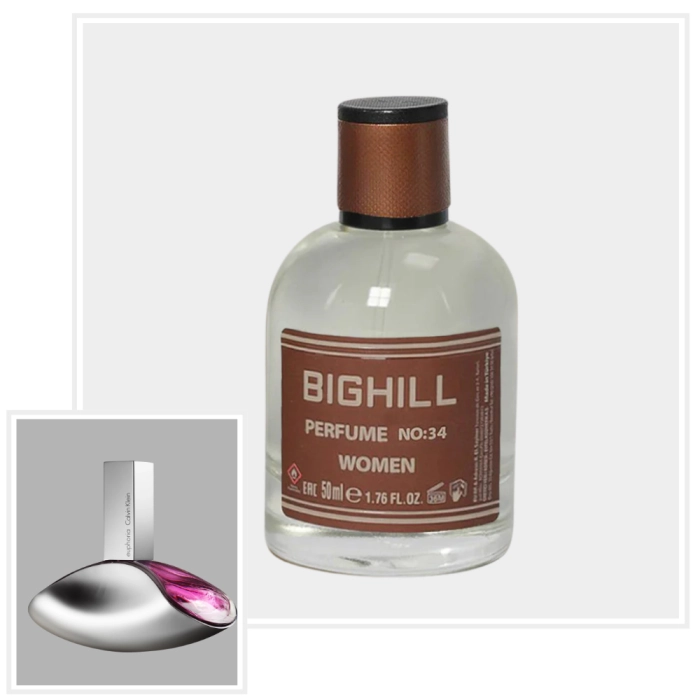 EYFEL Perfumy N-034 WOMEN (ver. BIGHILL) - inspiracja zapachu CALVIN KLEIN Euphoria - EDP