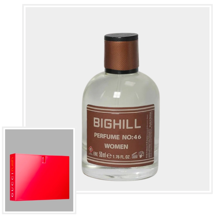 EYFEL Perfumy N-046 WOMEN (ver. BIGHILL) - inspiracja zapachu GUCCI Rush - EDP