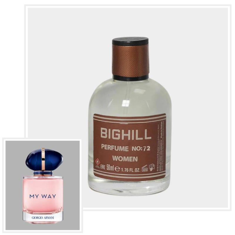 EYFEL Perfumy N-072 WOMEN (ver. BIGHILL) - inspiracja zapachu ARMANI My Way - EDP