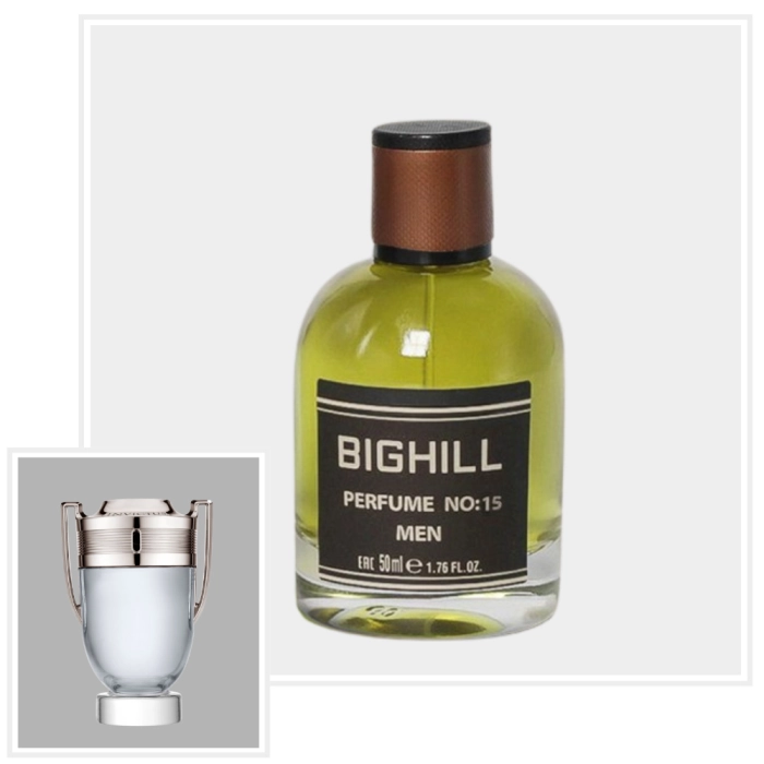 EYFEL Perfumy N-015 MEN (ver. BIGHILL)  - inspiracja zapachu PACO RABANNE Invictus - EDP