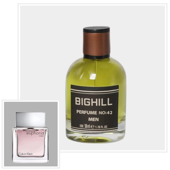 EYFEL Perfumy N-042 MEN (ver. BIGHILL)  - inspiracja zapachu CALVIN KLEIN Euphoria Men - EDP