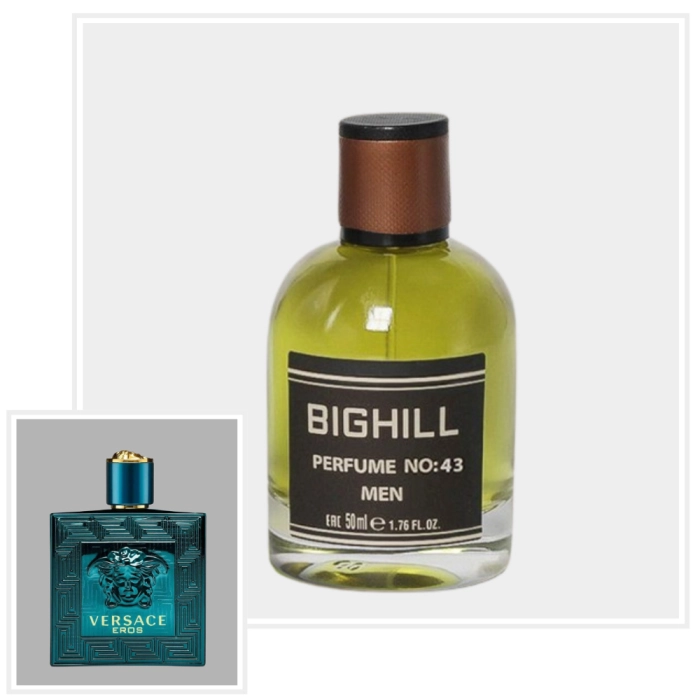EYFEL Perfumy N-043 MEN (ver. BIGHILL)  - inspiracja zapachu VERSACE Eros - EDP
